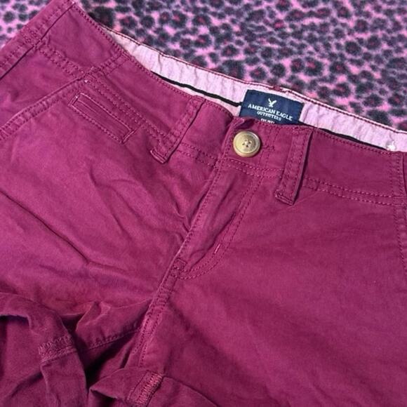 American Eagle Low Rise Shortie Trouser Shorts - Picture 2 of 5